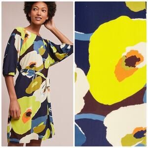 Anthropologie Women's Sunday In Brooklyn Callalily‎ Kimono Dress Size Small